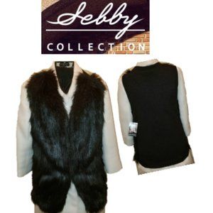 Womens Faux Fur Vest
